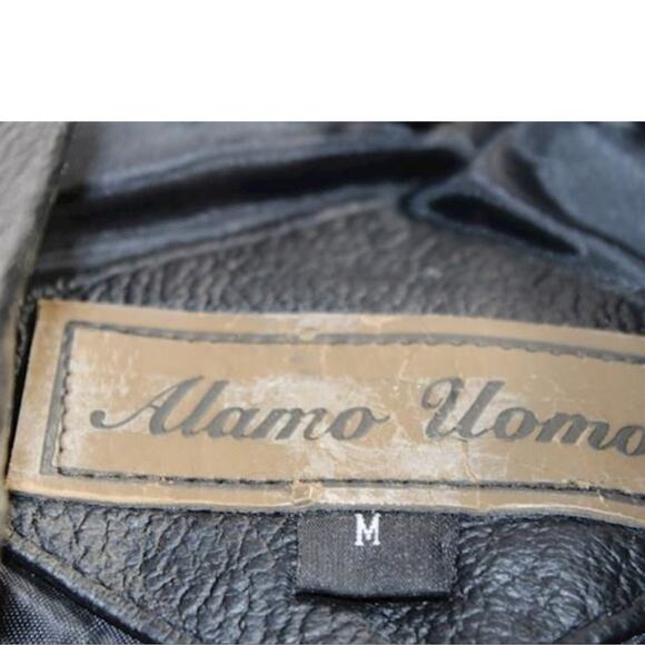 ALAMO UOMO. NWT WOMENS SIZE MEDIUM 100% LEATHER JACKET COAT - Picture 5 of 8